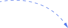 An upward trending dashed line graph on a plain background, symbolizing growth, improvement, or progress.